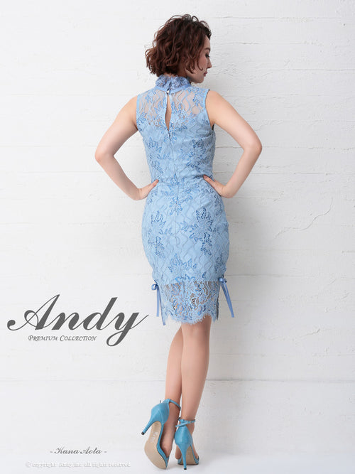 Andy/AN-OK1963/ワンピース/キャバドレス/ミニドレス/総レース/パステルカラー