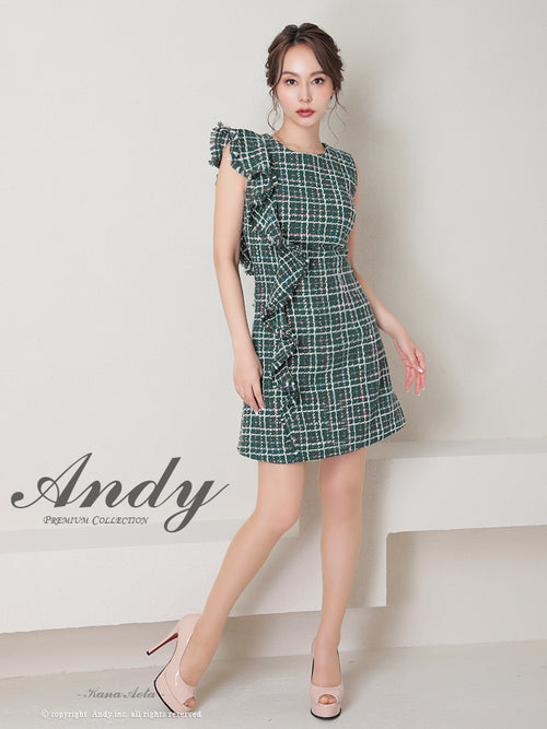 Andy/AN-OK2710/ワンピース/ミニドレス/タイトワンピース/ツイード