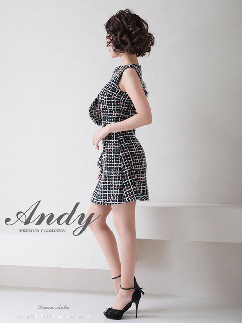 Andy/AN-OK2710/ワンピース/ミニドレス/タイトワンピース/ツイード