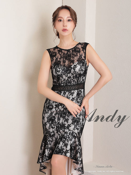 Andy/AN-ON2762/ワンピース/ミニドレス/レース/キャバドレス/マーメイド/美脚スカート
