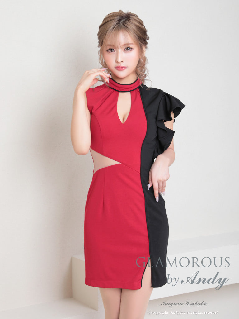 Andy/GLAMOROUS/GMS-V763/キャバドレス/ミニドレス/カットアウト Andy/GLAMOROUS/GMS-V763/キャバドレス/ミニドレス/カットアウト