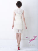 An/AOC-2961/ミニドレス/総レース