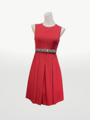 ERUKEI/C32112/ワンピース/パーティ/結婚式/二次会/ミニドレス/ノースリーブ/カラードレス