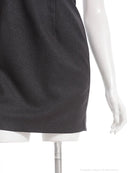 an/AOC-3807/ミニドレス/キャバドレス/ワンピース/フロントジップ/ハイネック/ラメ生地/ノースリーブ/タイト/ワンカラー