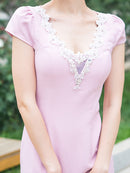 ERUKEI/エルケイ/ナイトドレス/ワンピース/ドレス/キャバドレス/パーティ/ミディアムドレス/大きいサイズ/G29102