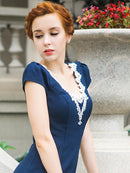 ERUKEI/エルケイ/ナイトドレス/ワンピース/ドレス/キャバドレス/パーティ/ミディアムドレス/大きいサイズ/G29102