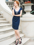 ERUKEI/エルケイ/ナイトドレス/ワンピース/ドレス/キャバドレス/パーティ/ミディアムドレス/大きいサイズ/G29102