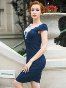 ERUKEI/エルケイ/ナイトドレス/ワンピース/ドレス/キャバドレス/パーティ/ミディアムドレス/大きいサイズ/G29102