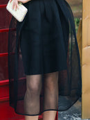 ERUKEI/エルケイ/29201/ワンピース/パーティドレス/Aライン/ミディアムドレス