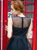 ERUKEI/エルケイ/29201/ワンピース/パーティドレス/Aライン/ミディアムドレス