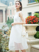 ERUKEI/エルケイ/29201/ワンピース/パーティドレス/Aライン/ミディアムドレス