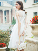 ERUKEI/エルケイ/29201/ワンピース/パーティドレス/Aライン/ミディアムドレス