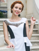 ERUKEI/エルケイ/ナイトドレス/キャバドレス/ドレス/ミディアムドレス/大きいサイズ/29111