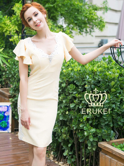 ERUKEI/エルケイ/ナイトドレス/ワンピース/ドレス/キャバドレス/パーティ/ミディアムドレス/G29104
