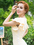 ERUKEI/エルケイ/ナイトドレス/ワンピース/ドレス/キャバドレス/パーティ/ミディアムドレス/G29104