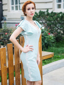 ERUKEI/エルケイ/ナイトドレス/ワンピース/ドレス/キャバドレス/パーティ/ミディアムドレス/G29104