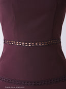 Andy/AN-OK2682/ワンピース/ミニドレス/ワンカラー/タイトワンピース/カラードレス/シンプルドレス