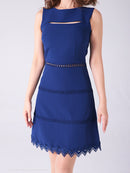 Andy/AN-OK2682/ワンピース/ミニドレス/ワンカラー/タイトワンピース/カラードレス/シンプルドレス