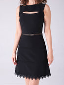 Andy/AN-OK2682/ワンピース/ミニドレス/ワンカラー/タイトワンピース/カラードレス/シンプルドレス