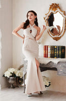 LuxeStyle/51518/リュクススタイル/ロングドレス/キャバドレス/ストレッチ/スリット/マーメイド