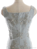 ROBE de FLEURS/DE2931/フラワー×バストジッパーフリルマーメイドキャバドレス