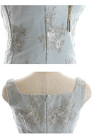 ROBE de FLEURS/DE2931/フラワー×バストジッパーフリルマーメイドキャバドレス