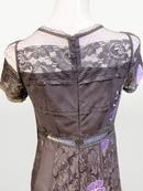 E2529/ERUKEI/ワンピース/パーティー/レース/袖ありワンピース/結婚式/お食事会/演奏会