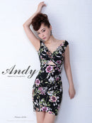 Andy/AN-OK1591/ワンピース/ミニドレス/タイトドレス/フラワープリント