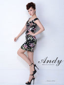 Andy/AN-OK1591/ワンピース/ミニドレス/タイトドレス/フラワープリント