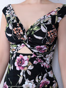 Andy/AN-OK1591/ワンピース/ミニドレス/タイトドレス/フラワープリント