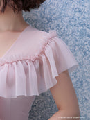 Andy/AN-OK1894/ワンピース/ミニドレス/ワンカラー/タイトワンピース/フリル/SALE/セール