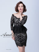 AN-OK1928/Andy/ナイトドレス/ワンピース/ドレス/キャバドレス/パーティ