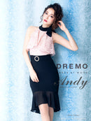 Andy/AN-OK2129/ワンピース/ミニドレス/レース/リボン