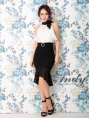 Andy/AN-OK2129/ワンピース/ミニドレス/レース/リボン