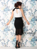 Andy/AN-OK2129/ワンピース/ミニドレス/レース/リボン