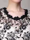 Andy/AN-OK2229/ワンピース/ミニドレス/総レース/ウエストリボン