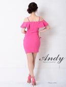 Andy/AN-OK2307/ワンピース/ミニドレス/フリル/カラードレス