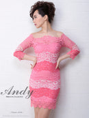 [ワンピースドレス]Andy|AN-OK2313/ナイトドレス/キャバドレス/ドレス/ワンピース/ミニドレス