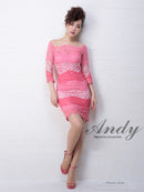 [ワンピースドレス]Andy|AN-OK2313/ナイトドレス/キャバドレス/ドレス/ワンピース/ミニドレス