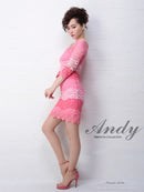 [ワンピースドレス]Andy|AN-OK2313/ナイトドレス/キャバドレス/ドレス/ワンピース/ミニドレス