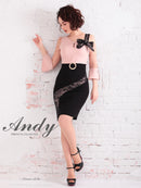 Andy/AN-OK2352/ワンピース/ミニドレス/レース/リボン/袖あり