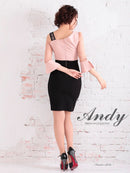 Andy/AN-OK2352/ワンピース/ミニドレス/レース/リボン/袖あり