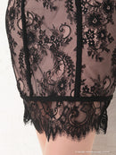 Andy/AN-OK2482/ナイトドレス/キャバドレス/ドレス/ミニドレス/総レース