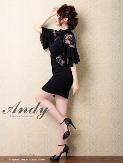 Andy/AN-OK2620/ワンピース/ドレス/ナイトドレス/ミニドレス/キャバドレス/レース