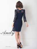 Andy/AN-OK2629/ワンピース/キャバドレス/キャバ嬢/ミニドレス/総レース/袖あり