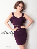 Andy/AN-OK2646/ワンピース/ミニドレス/フリル/カラードレス