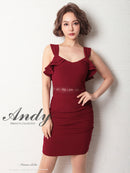 Andy/AN-OK2646/ワンピース/ミニドレス/フリル/カラードレス