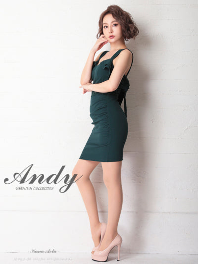 Andy/AN-OK2646/ワンピース/ミニドレス/フリル/カラードレス