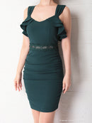 Andy/AN-OK2646/ワンピース/ミニドレス/フリル/カラードレス