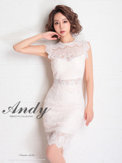 Andy/AN-OK2665/ワンピース/ミニドレス/レース/